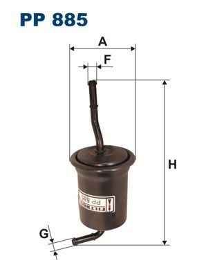 Fuel Filter FILTRON PP 885