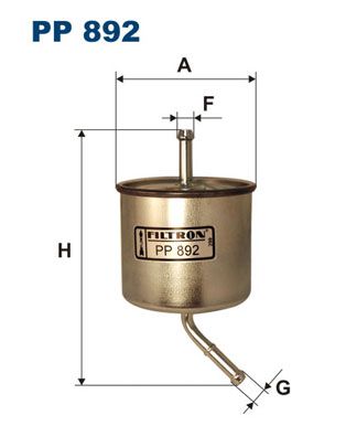 Fuel Filter FILTRON PP 892