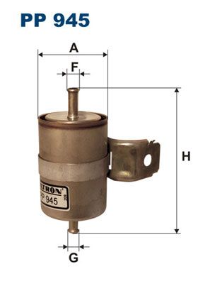 Fuel Filter FILTRON PP 945