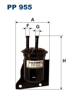 Fuel Filter FILTRON PP 955