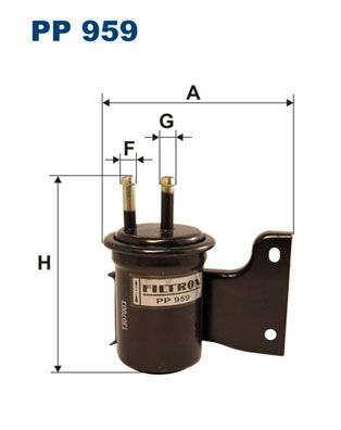 Fuel Filter FILTRON PP 959