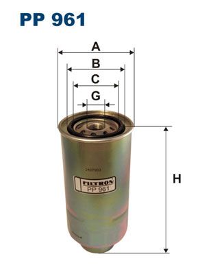 Fuel Filter FILTRON PP 961