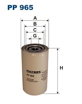 Fuel Filter FILTRON PP 965