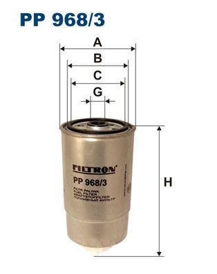 Fuel Filter FILTRON PP 968/3
