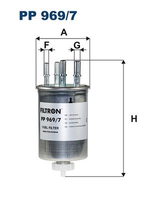 FILTRON PP 969/7 Fuel Filter
