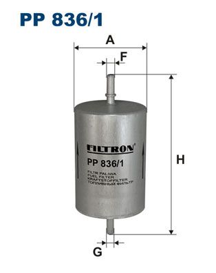 Fuel Filter FILTRON PP 836/1