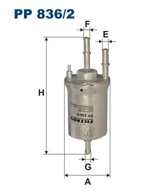 Fuel Filter FILTRON PP 836/2