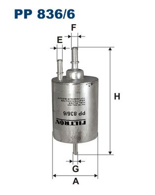 FILTRON PP 836/6 Fuel Filter