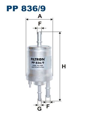 FILTRON PP 836/9 Fuel Filter