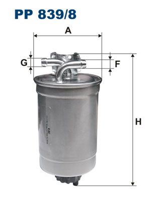 FILTRON PP 839/8 Fuel Filter