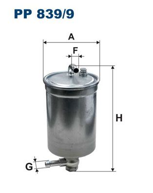 Fuel Filter FILTRON PP 839/9