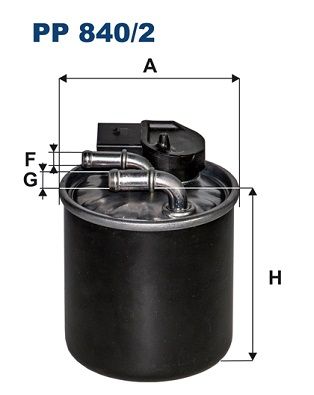 Fuel Filter FILTRON PP 840/2