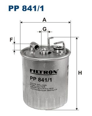 Fuel Filter FILTRON PP 841/1