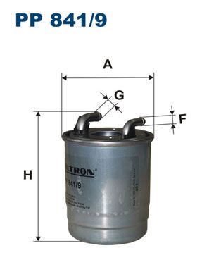 Fuel Filter FILTRON PP 841/9
