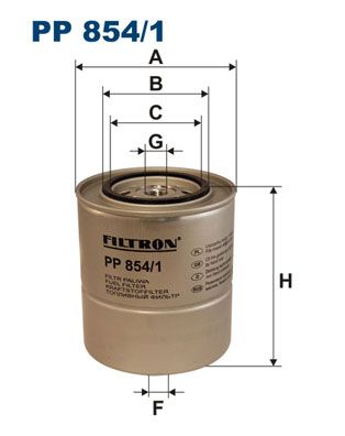 Fuel Filter FILTRON PP 854/1