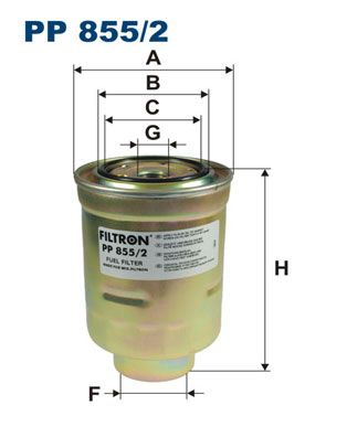 FILTRON PP 855/2 Fuel Filter