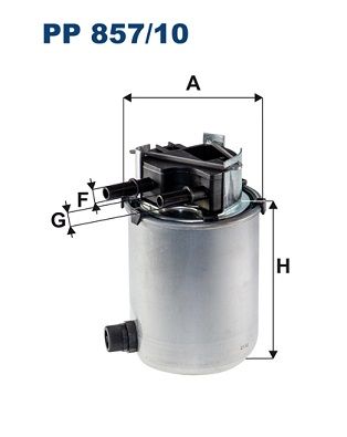 FILTRON PP 857/10 Fuel Filter