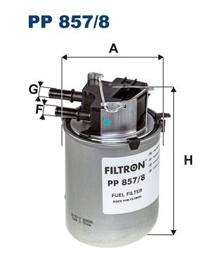 Fuel Filter FILTRON PP 857/8