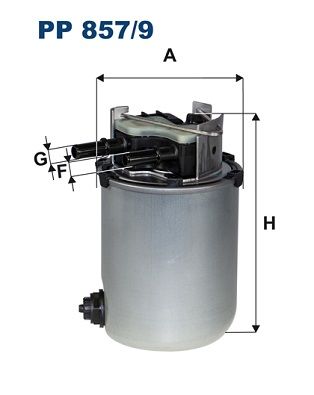 FILTRON PP 857/9 Fuel Filter