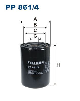 Fuel Filter FILTRON PP 861/4
