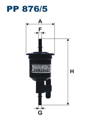FILTRON PP 876/5 Fuel Filter