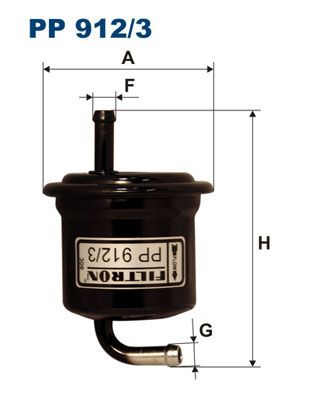 Fuel Filter FILTRON PP 912/3