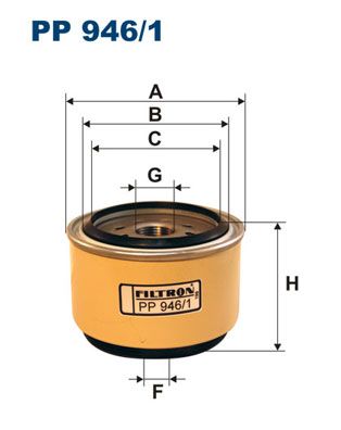 Fuel Filter FILTRON PP 946/1