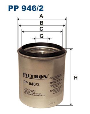 Fuel Filter FILTRON PP 946/2