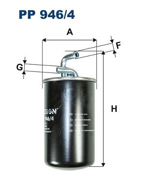 Fuel Filter FILTRON PP 946/4