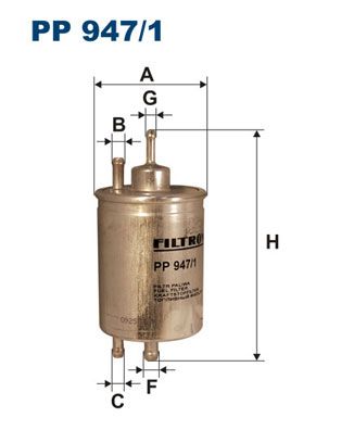 Fuel Filter FILTRON PP 947/1