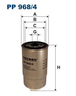 Fuel Filter FILTRON PP 968/4
