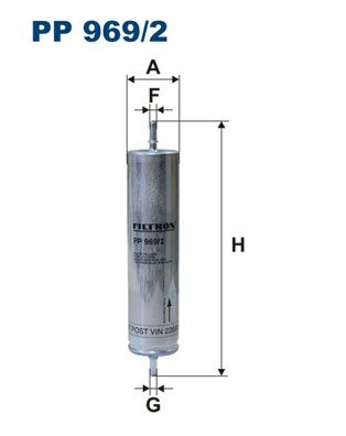 Fuel Filter FILTRON PP 969/2
