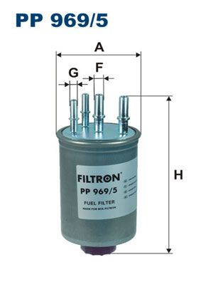 FILTRON PP 969/5 Fuel Filter