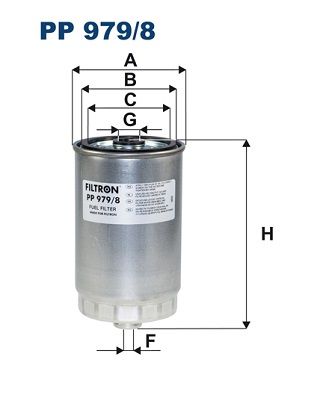 Fuel Filter FILTRON PP 979/8