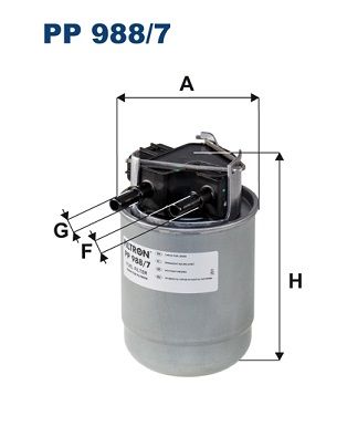 Fuel Filter FILTRON PP 988/7