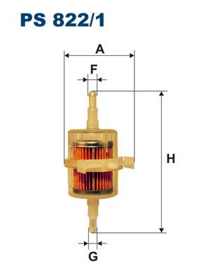 Fuel Filter FILTRON PS 822/1