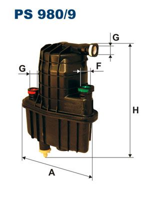 Fuel Filter FILTRON PS 980/9