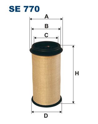 Filter, crankcase ventilation FILTRON SE 770