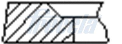 FRECCIA FR10-500900 Piston Ring Kit