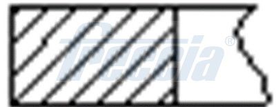 FRECCIA FR10-502400 Piston Ring Kit