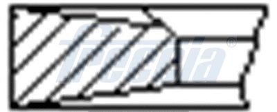 Piston Ring Kit FRECCIA FR10-516400