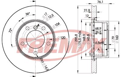 Brake Disc FREMAX BD-4839