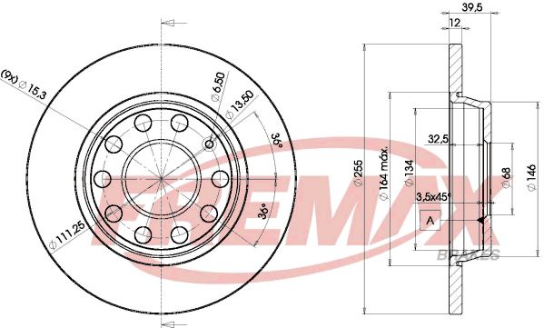 FREMAX BD-5309 Brake Disc