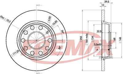 Brake Disc FREMAX BD-5309