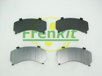 Anti-Squeal Foil, brake pad (back plate) FRENKIT 940048