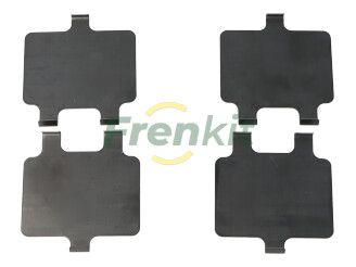 Anti-Squeal Foil, brake pad (back plate) FRENKIT 940076
