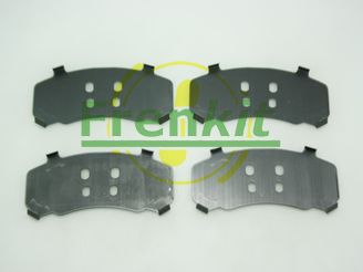 Anti-Squeal Foil, brake pad (back plate) FRENKIT 940078