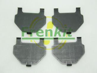 Anti-Squeal Foil, brake pad (back plate) FRENKIT 940081