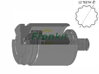 FRENKIT K385202T Piston, brake caliper