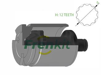 FRENKIT K435201 Piston, brake caliper